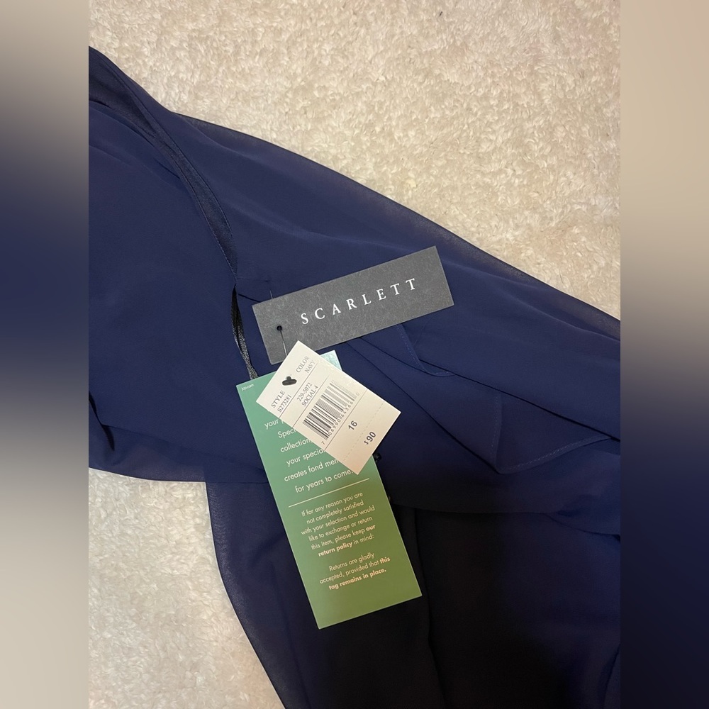 NWT Scarlett Navy Blue Dress - Picture 3 of 9